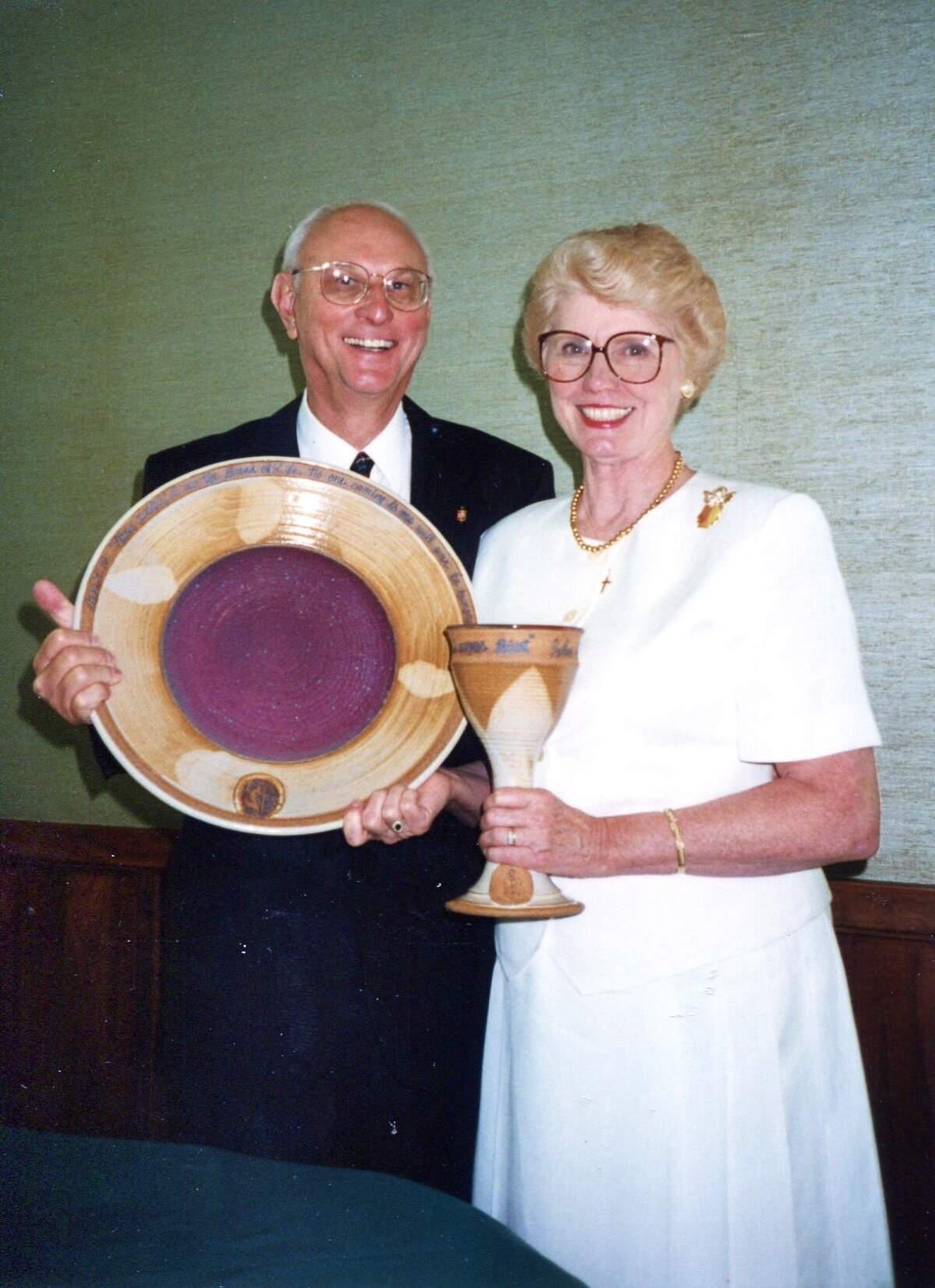 Bishop Richard Wilke and his wife, Julia, were a team in his ministries.