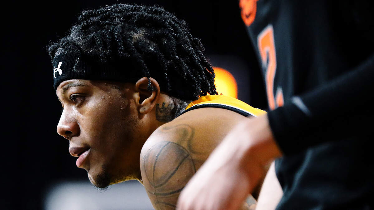 Sophomore forward Monzy Jackson wants to take a step forward in role and responsibility in his second season with the Shockers.
