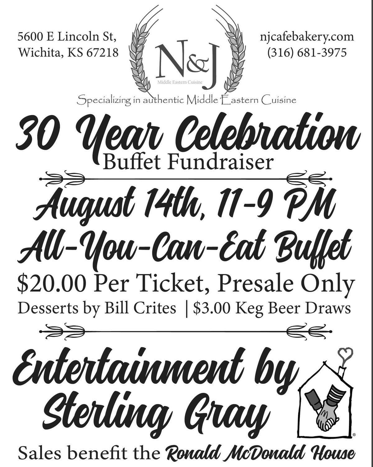 N&J Cafe’s big birthday buffet happens on Saturday.