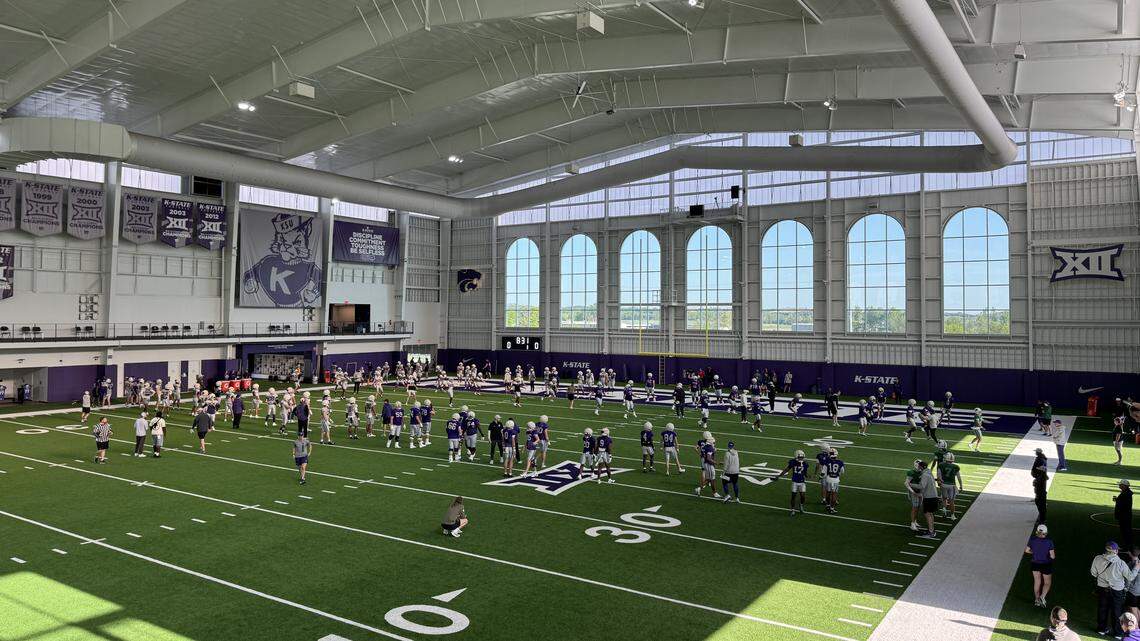 Observations from Kansas State’s second open football practice of the spring