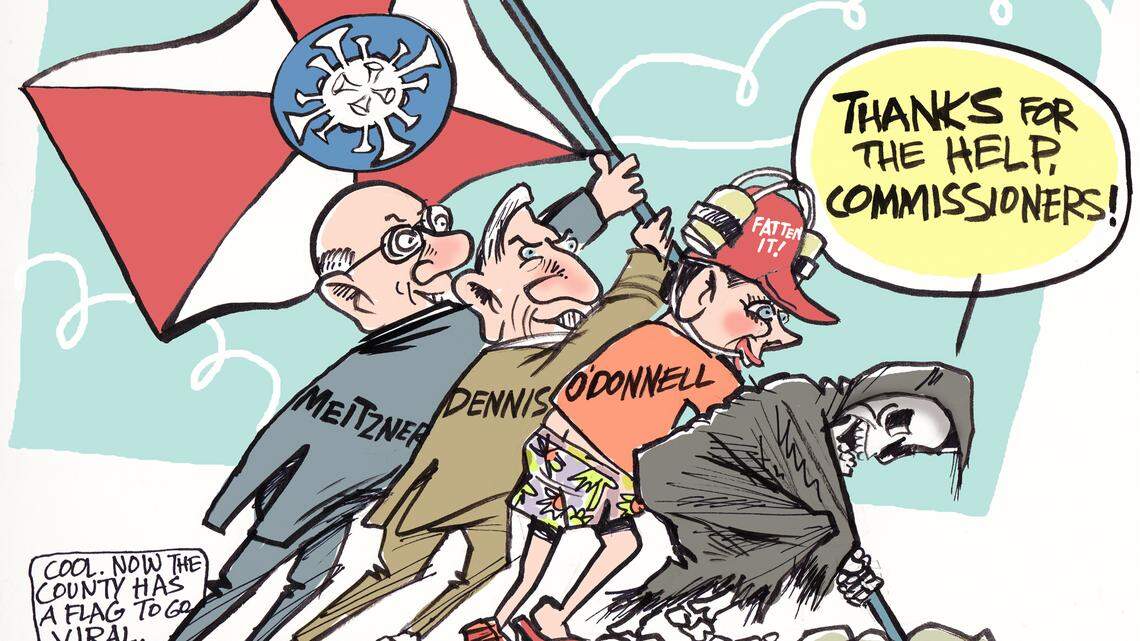 Richard Crowson editorial cartoon (July 5, 2020)