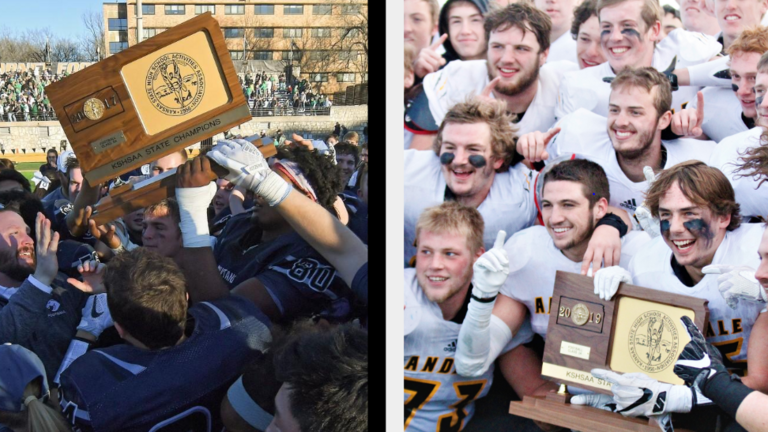 Between Kansas City and Wichita, which metro has more state championships? It’s close