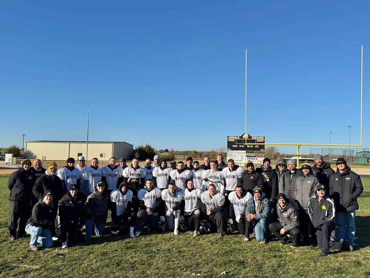 The Andale football seniors helped propel the team back to the Class 3A state championship game, which they won on Saturday.