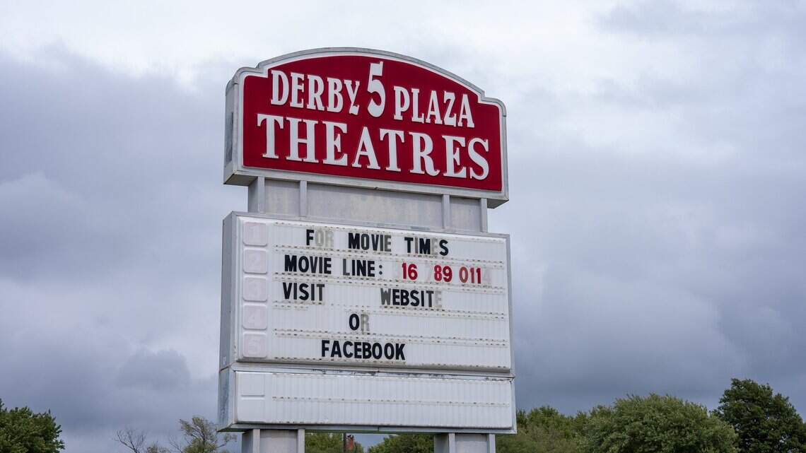 Derby movie theater set for foreclosure auction, owners say they intend to stay