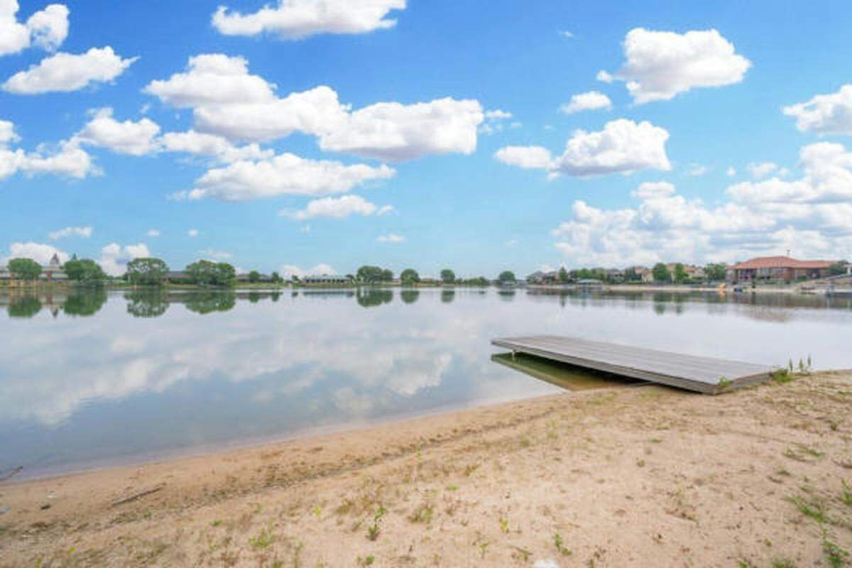 A look at the beach located on 3510 N Beach Club Circle.