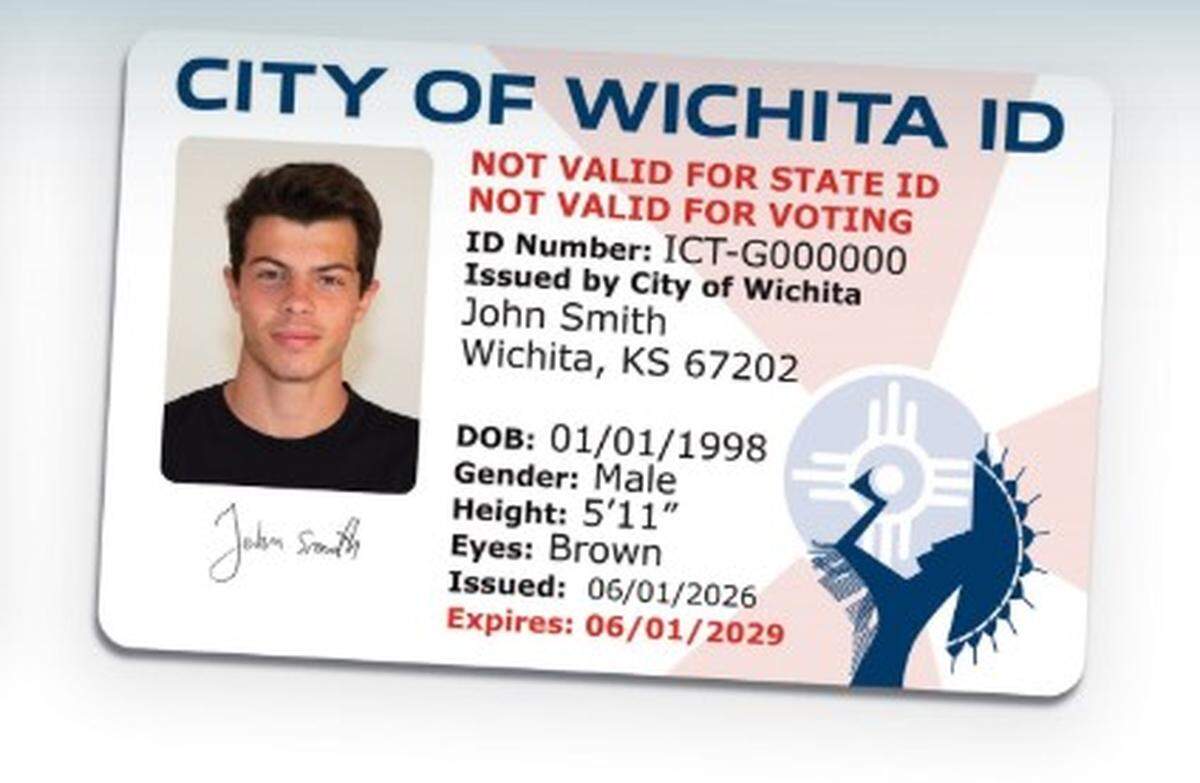 Wichita is now issuing its municipal ID card.