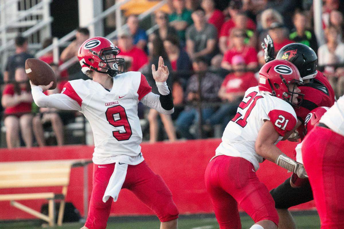 Sedgwick quarterback Lance Hoffsommer is one of the top signal callers in Kansas this season.