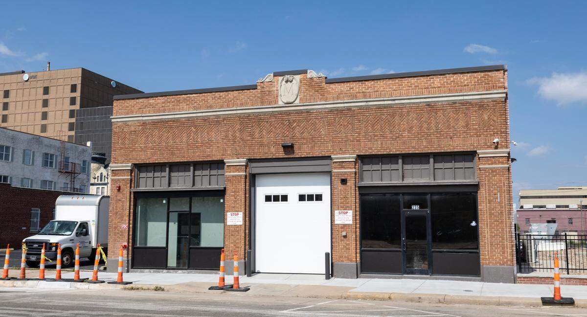 This building at 235 N. Emporia will be home to a rehearsal space for musicians that the Midtopia nonprofit will lease and run.