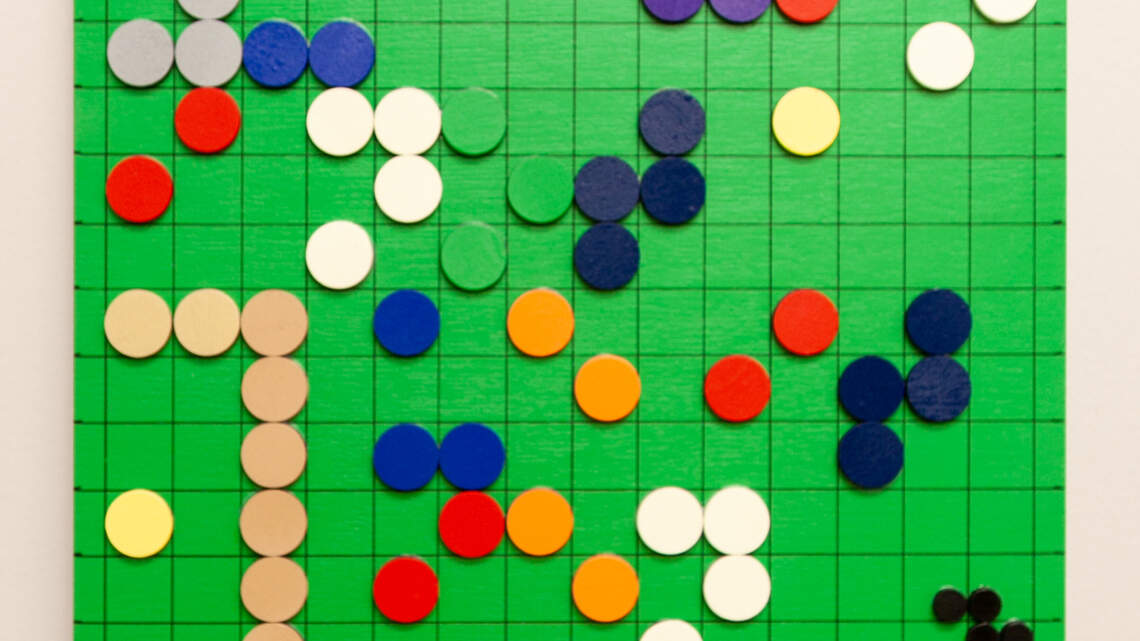 Inaugural artist in Envision’s residency program features Braille exclusively in his works