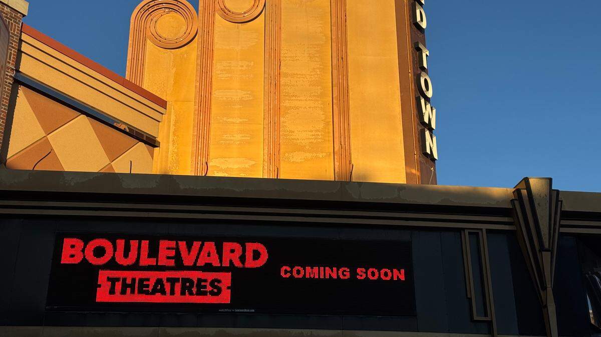 There’s a “coming soon” sign at the Warren Old Town theater, but soon is a bit unclear. There’s still no opening date.