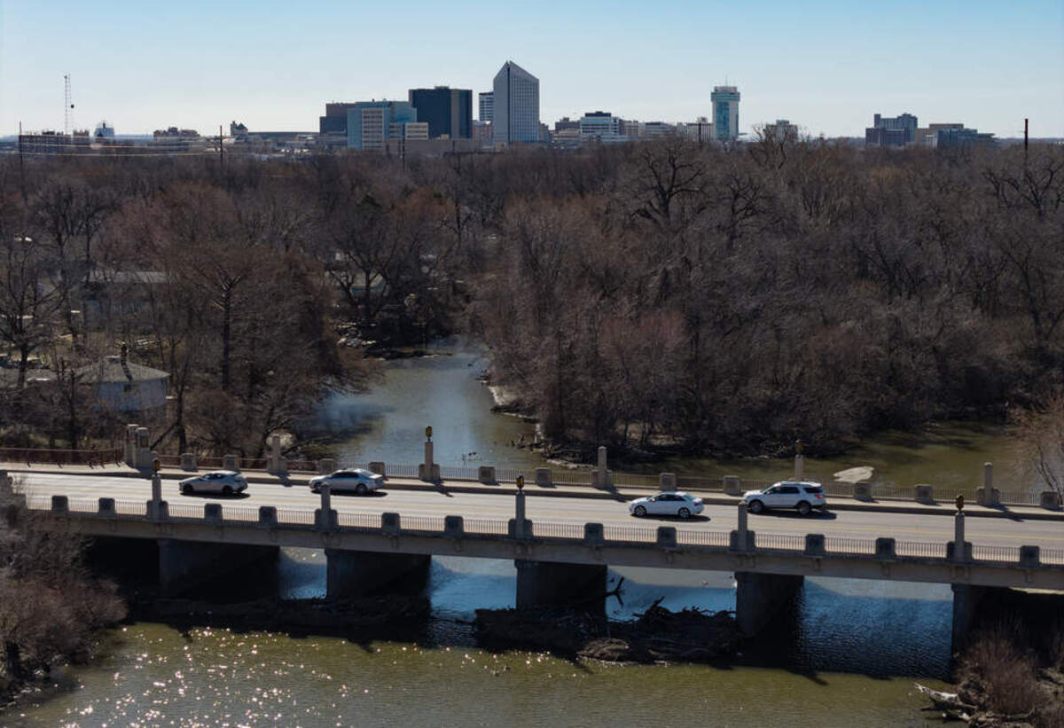 The Minisa Bridge, built in 1932 over the Little Arkansas River at 13th Street, was placed on the National Register of Historic Places earlier this year.