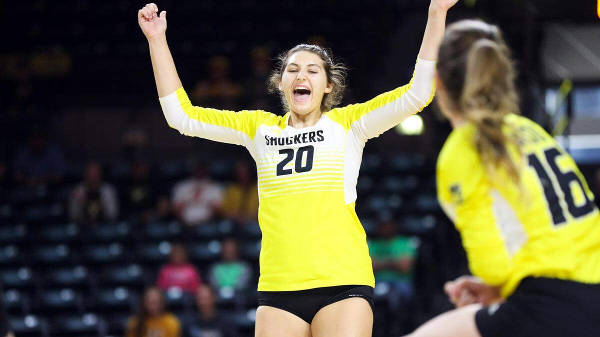 Sophomore opposite hitter Sophia Rohling headlines the Wichita State volleyball team in 2021 after earning first team all-conference honors last season in the AAC.