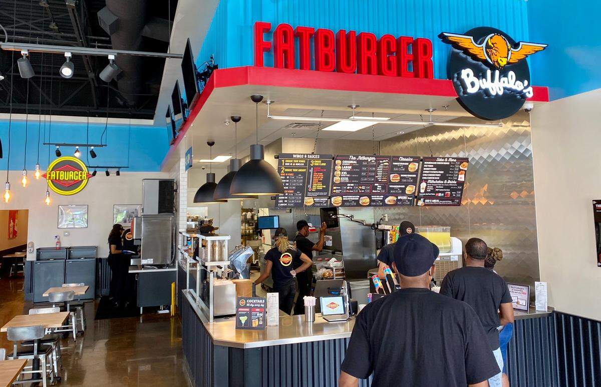 A Fatburger/Buffal Express restaurant opened in North Richland Hills over the summer.
