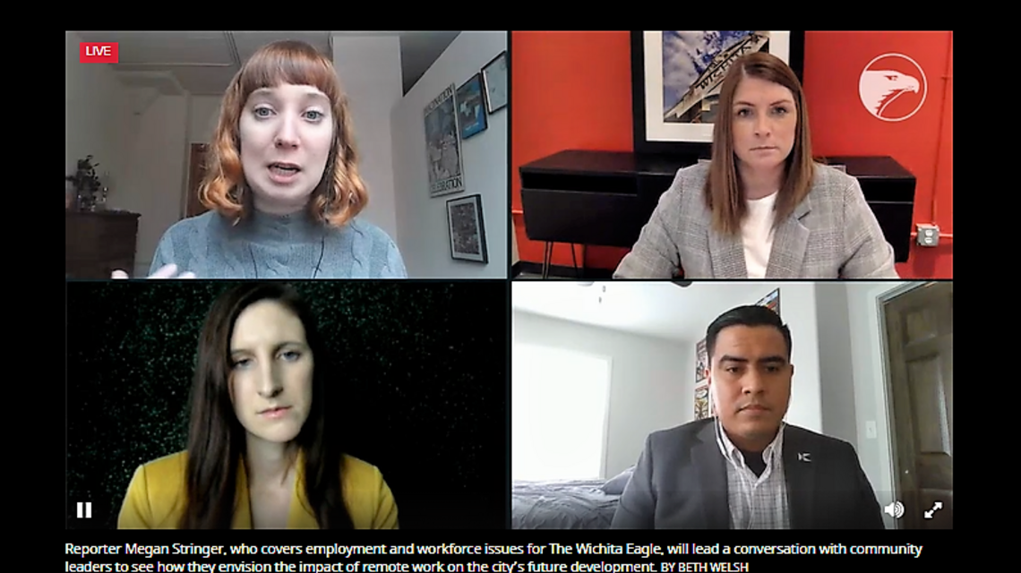 Watch: Members of Wichita business community discuss remote work in 2021