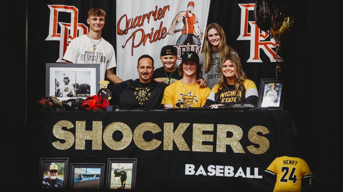 Austin Henry was the top-rated high school prospect to sign with Wichita State baseball this week in the early signing period. Henry is a 6-foot-5 right-handed pitcher from Dell Rapids, S.D.