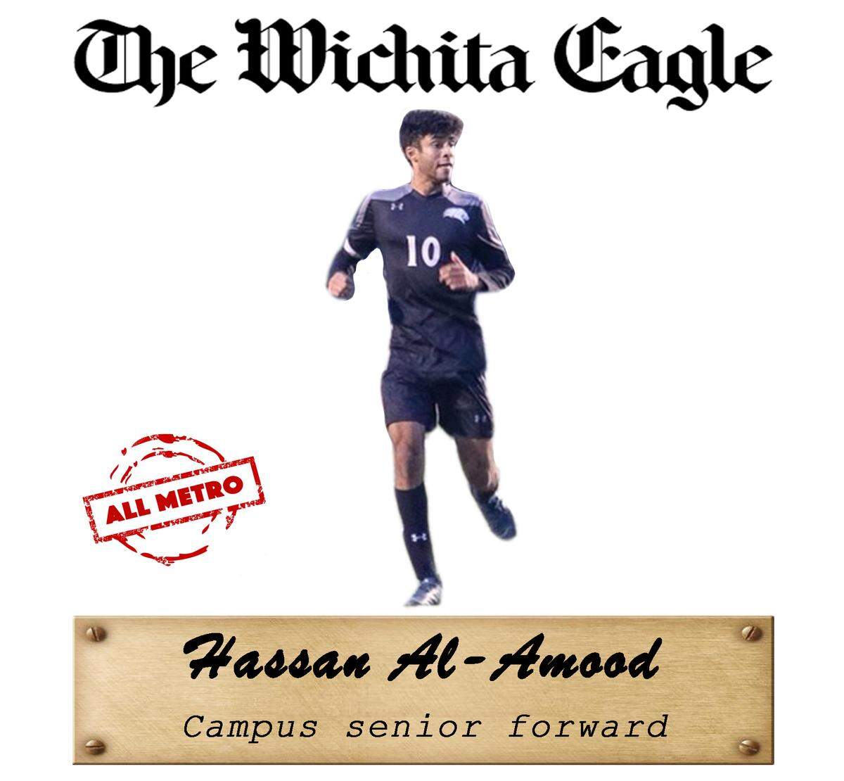 Campus senior forward Hassan Al-Amood