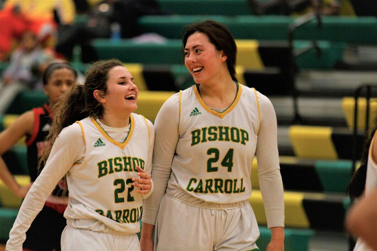 Bishop Carroll’s Allison McFarren, Britney Ho
