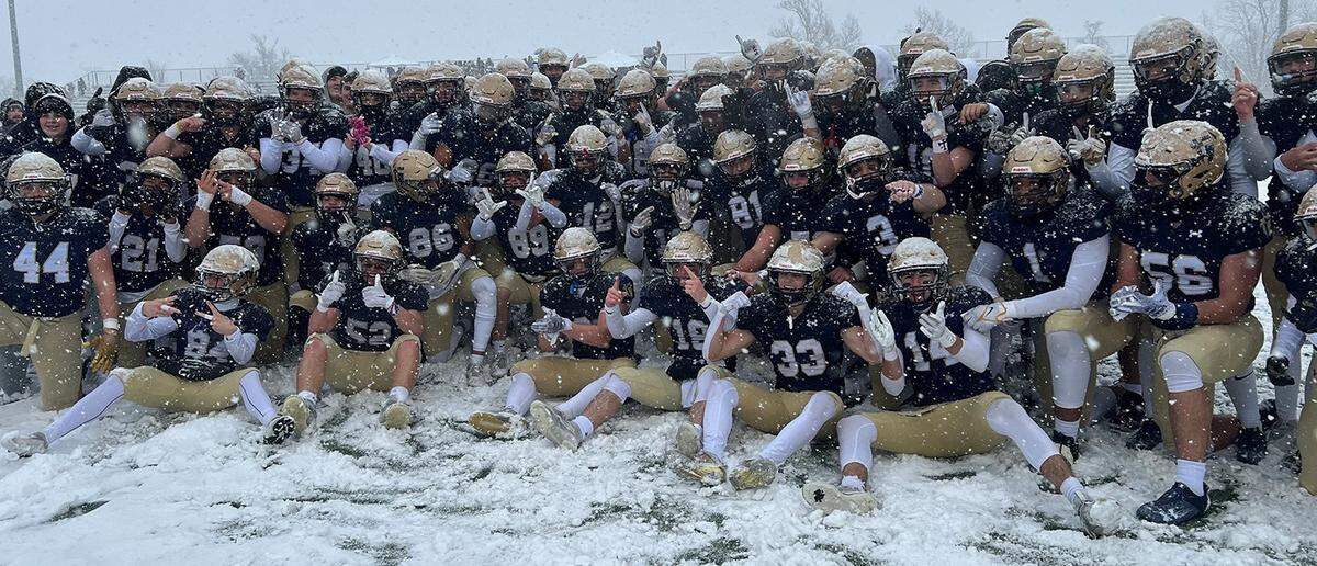 The St. Thomas Aquinas football team won the Class 4A state championship this season.