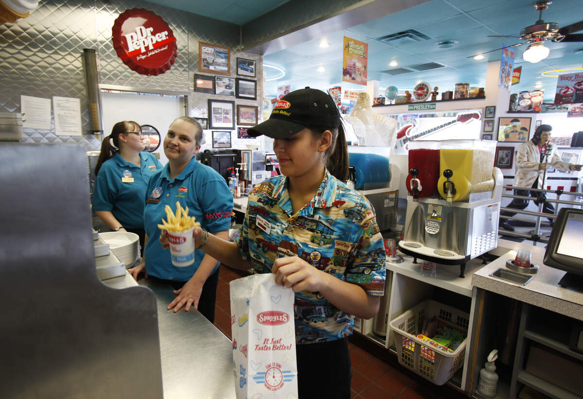 While some younger people work at Spangles restaurants, a lot of workers are older and have been there for years or even decades. The chain’s new owners, the Hamideh family, plan to keep all of the employees at the 26 Spangles restaurants.