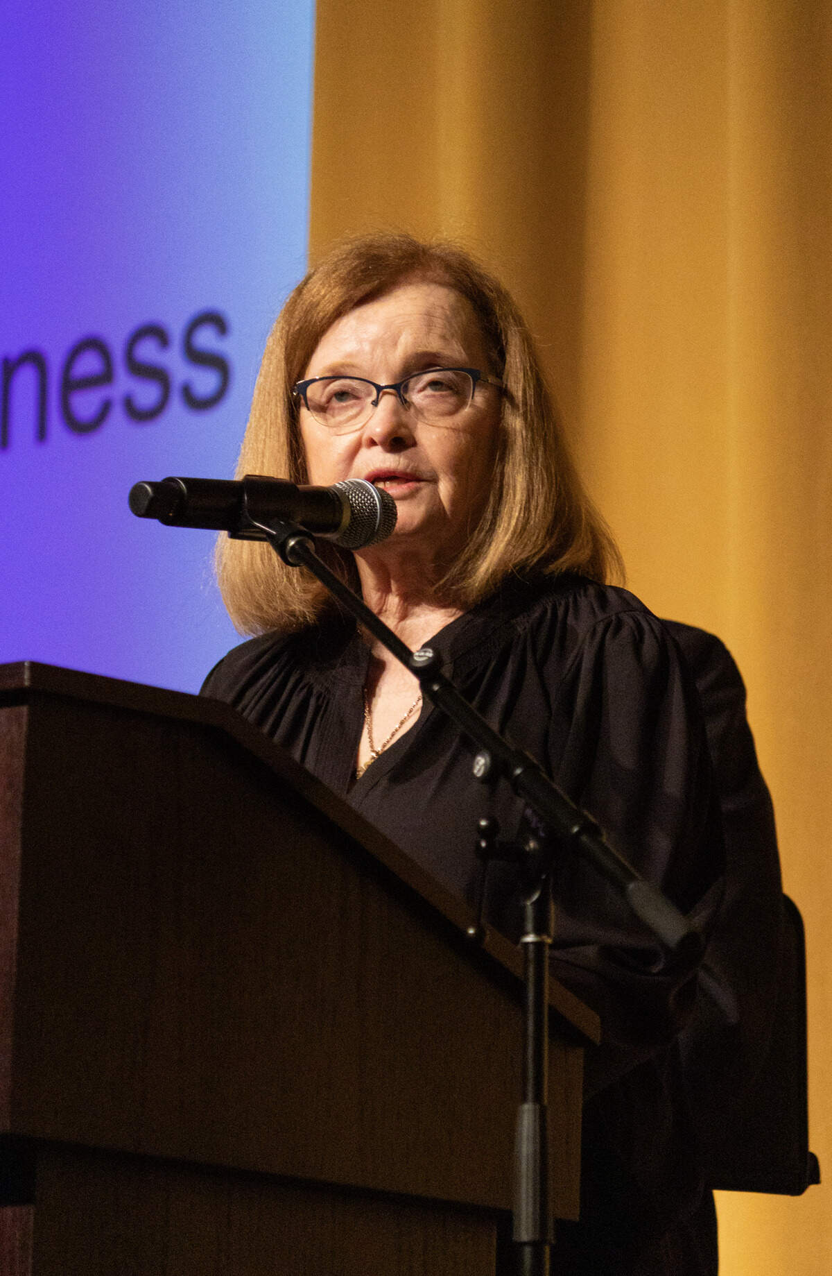 The Rev. Donna Goltry of St. Paul's UMC and a co-chair for affordable housing with Justice Together led the  discussion on homelessness and affordable housing. In the last year alone, she said, 2,000 Sedgwick County households experienced homelessness for the first time.