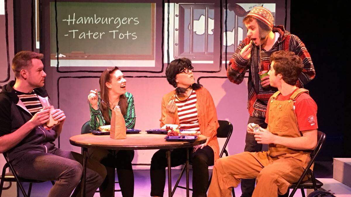 “Dog Sees God, Confessions of a Teenage Blockhead” is playing at Roxy’s Downtown through Jan. 27. The show is rated R.