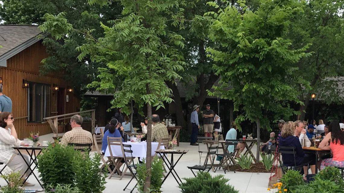 Elderslie Farm's outdoor Bramble Cafe opens for the season on Saturday.