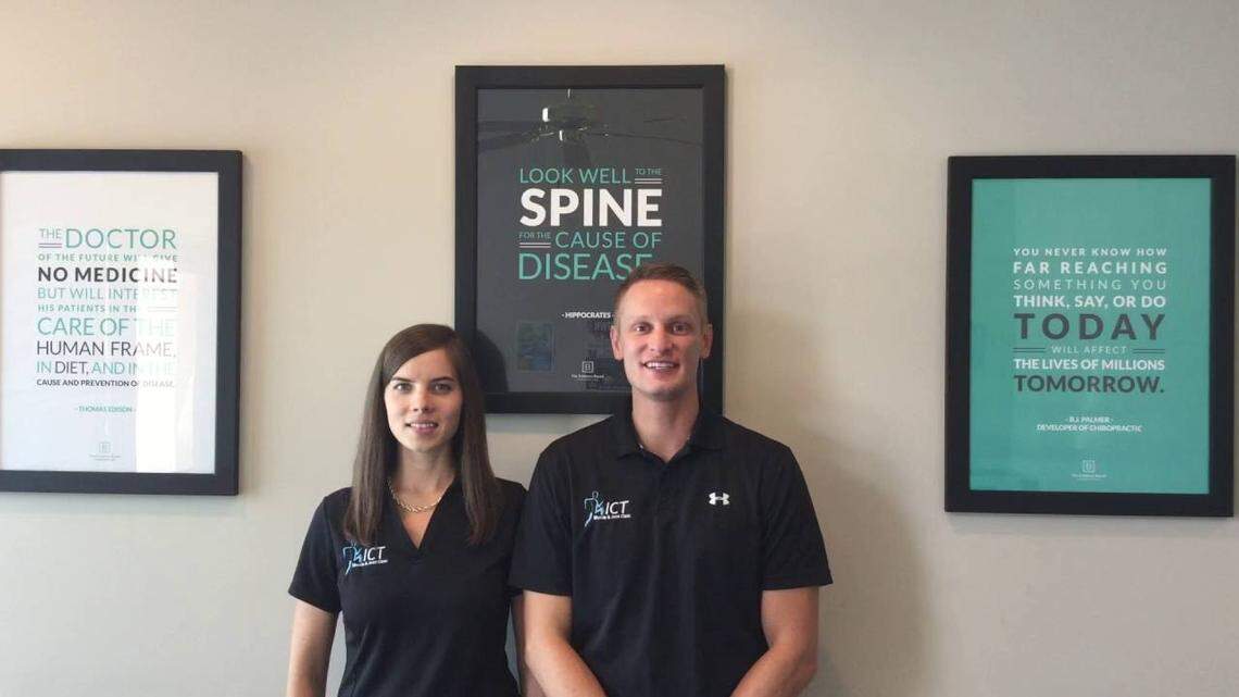 Chiropractors Rachel and Keith Sparks are preparing to open their second ICT Muscle & Joint Clinic, this time on the west side.