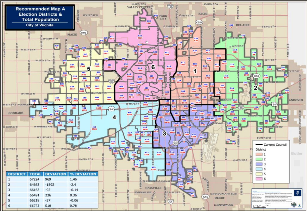 Recommended Map A was proposed by District 1 appointee Joseph Dozier.
