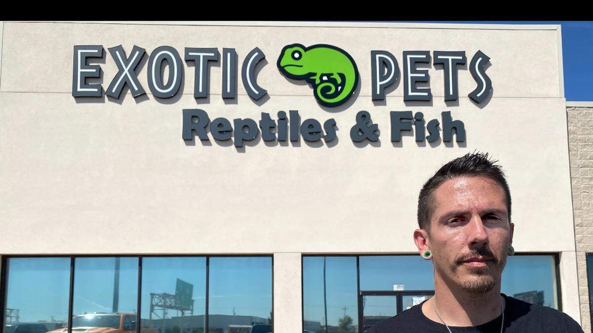 BJ Hatter and two business partners are expanding Exotic Pets with a second store along West Kellogg between Guitar Center and Skechers.