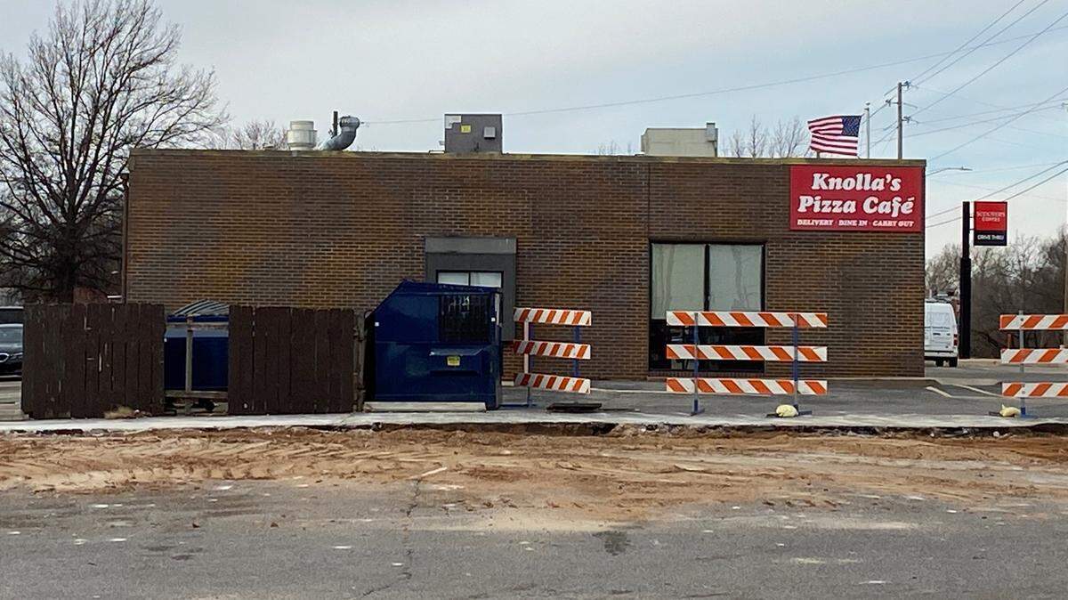 There’s now just a blank space at Central and Ridge where the Taco Pronto once stood.