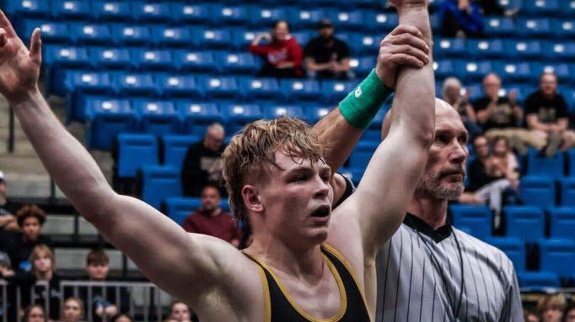 How a pair of shoes inspired the championship path for Carroll wrestler Brady Duling