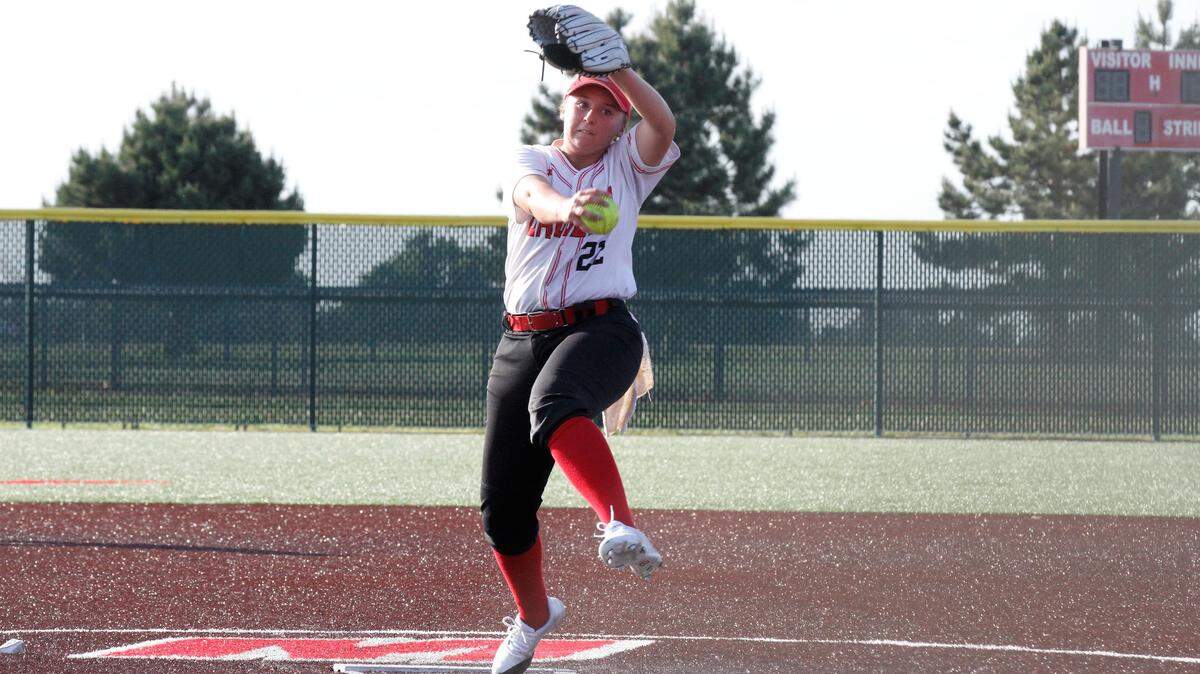 Maize senior pitcher Lauryn Ogden was among those selected to the All-AVCTL I first team.