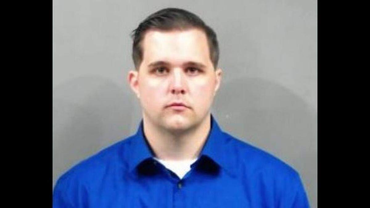 Wichita police Officer Thomas Wallace in July 2021.