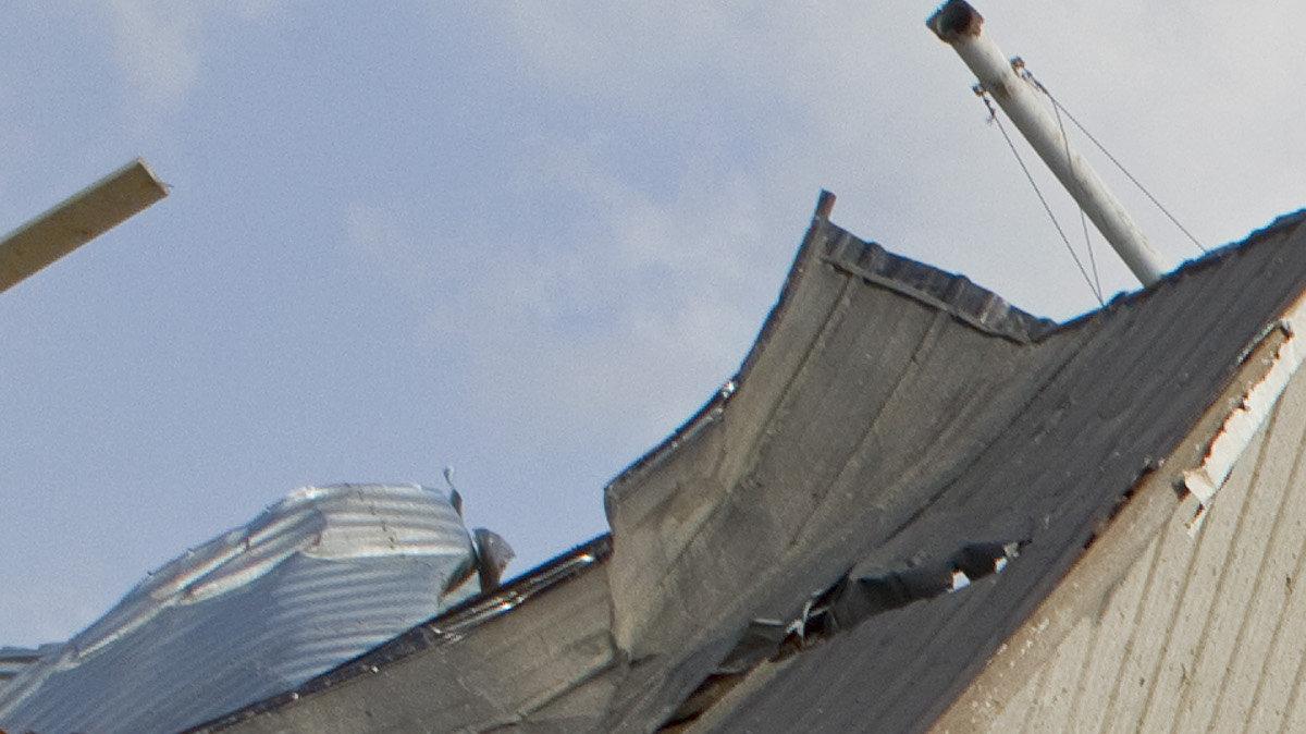 The Reading Grain and Lumber Company sits collapsed in the town of Reading, Kansas, on Sunday May 22, 2011, following Saturday night's tornado that killed one and destroyed homes and businesses in the town northwest of Emporia, KS. John Sleezer/The Kansas City Star