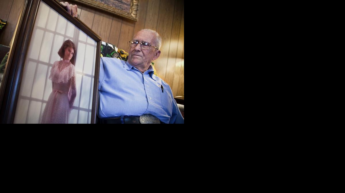 Bob Trendel is the father of Patricia Smith, one of two women murdered in a bridal shop on east Kellogg in 1992. Her murder, suspected to have been committed by the so-called Interstate-70 serial killer, is still unsolved. (March 20, 2014)

