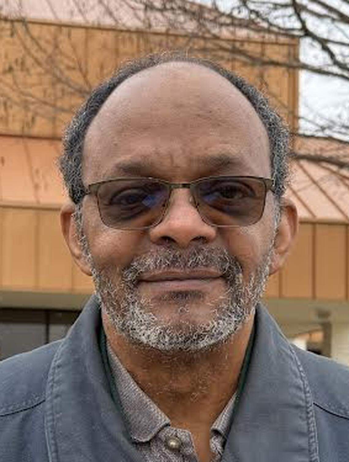 Wichita voter Bernarr Wharton