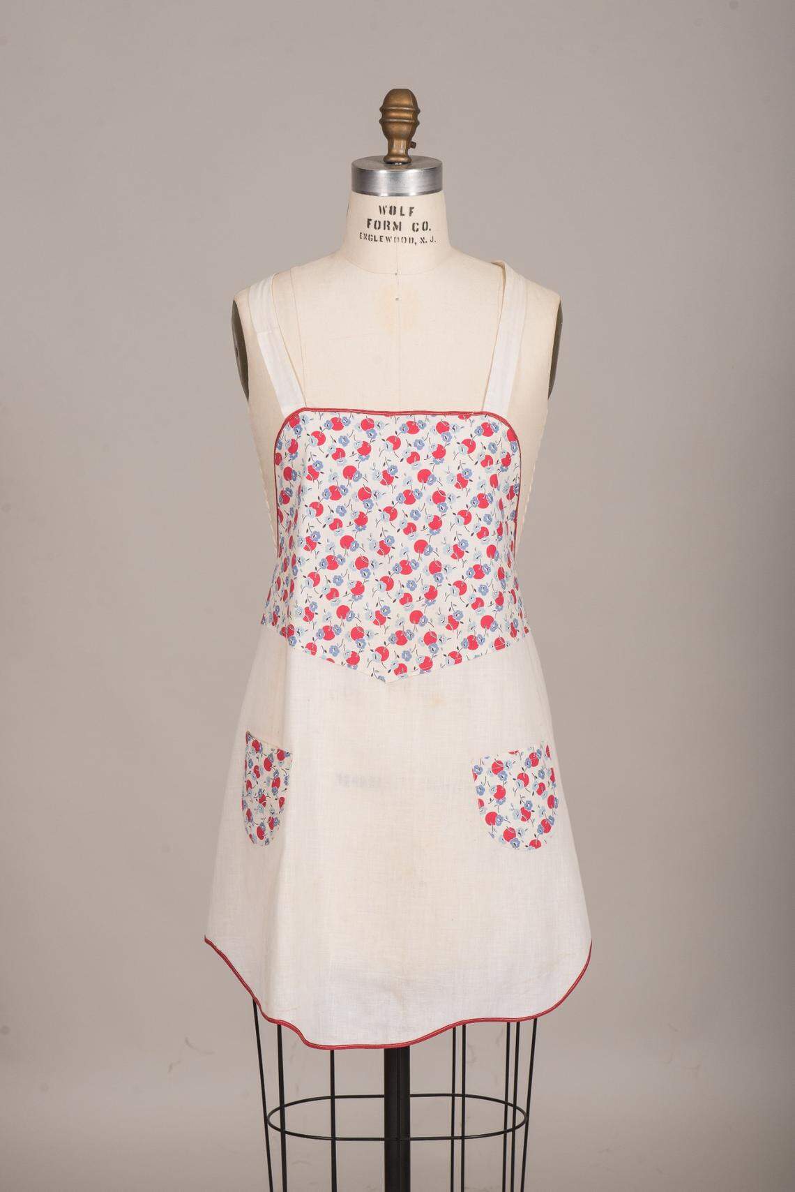 “Thrift Style,” a traveling exhibition on display until Oct. 7 at the Wichita-Sedgwick County Historical Museum, features items made from feed, flour and sugar sacks during the Great Depression and World War II eras.