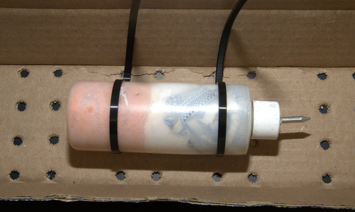 The Sedgwick County Sheriff’s Office said this weapon was found after deputies broke up a fight between inmates.