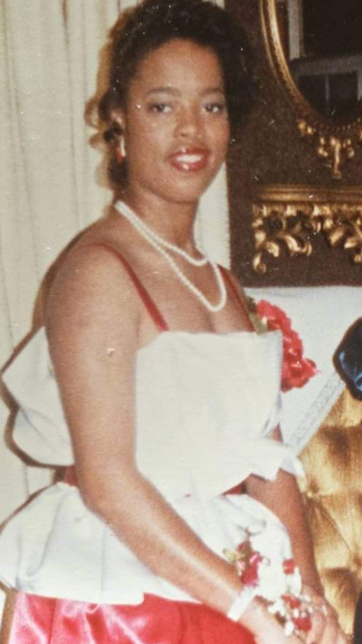 A younger photo of Sabrina Woods Henry Freeman, a beloved YMCA water aerobics instructor who unexpectedly died last week.
