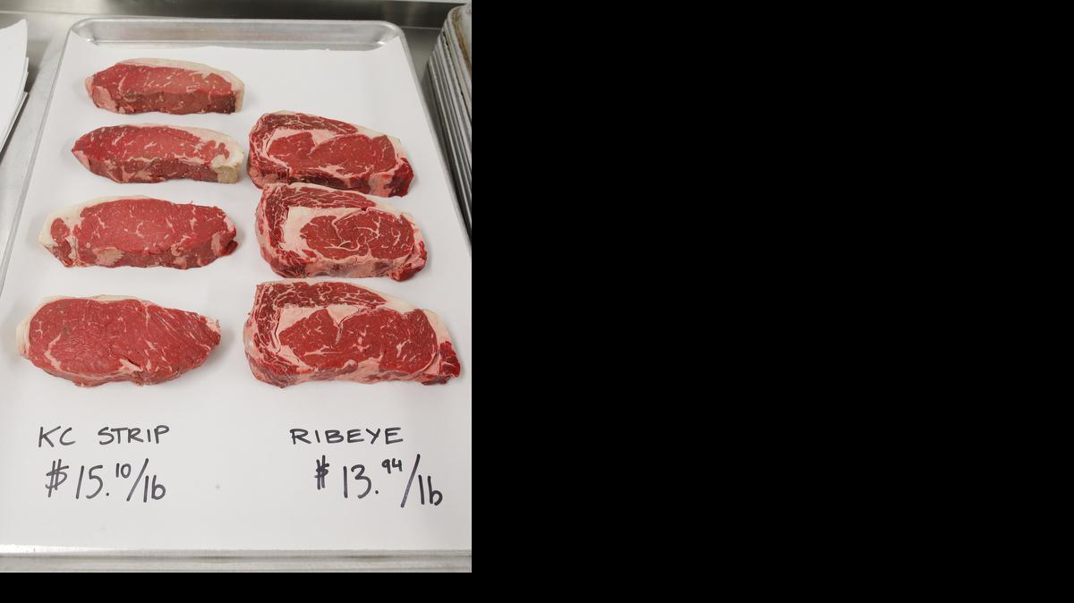 Some of the Creekstone Farms cuts of beef you'll find at the new Douglas Avenue Chop Shop. The butcher shop, which specializes in high-quality, natural meats, will have a grand opening on Saturday.

