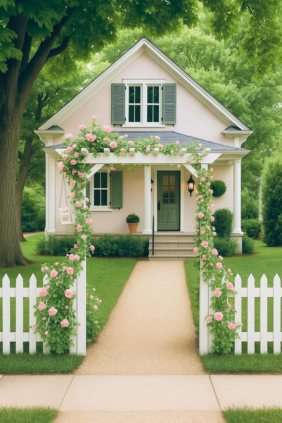 This graphic shows what Tara Castillo envisions when she’s through renovating a bungalow near Douglas and Hillside for her Violet Closet.