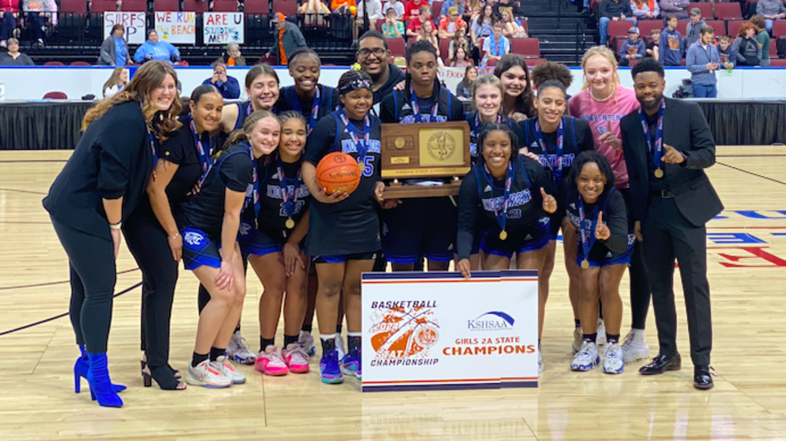 Wichita Independent girls basketball win first Kansas high school state championship