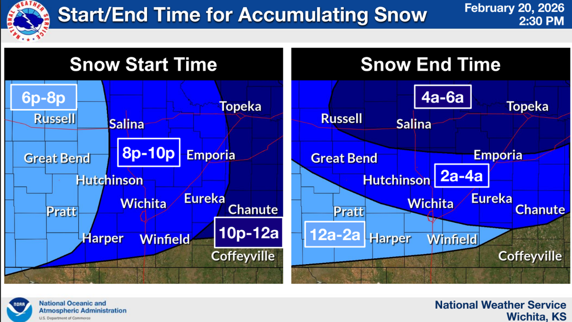 Snow again? Here’s what’s forecast as winter weather returns to Wichita area