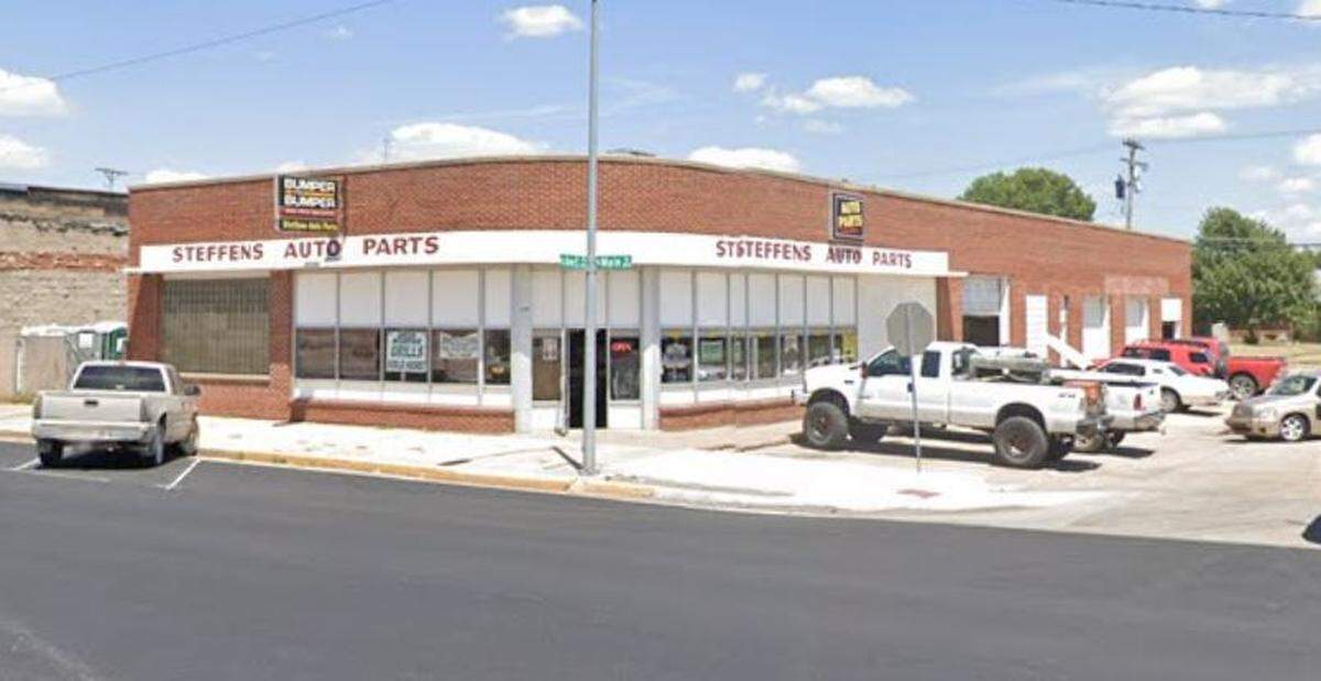 A street view of Steffens Auto Parts from Google maps taken in July 2019. The Hutchinson business blew up Saturday after a gas leak.