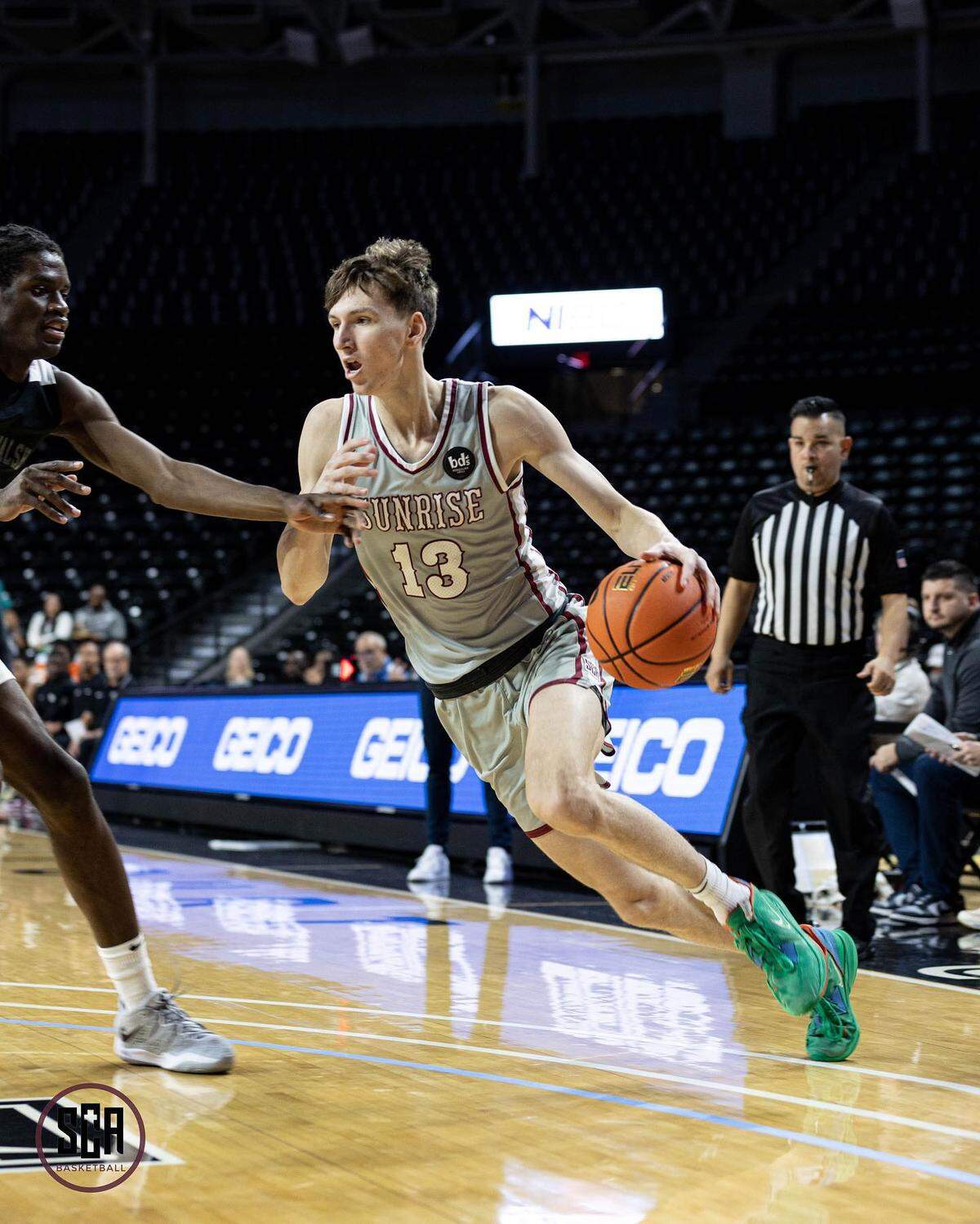 Matas Buzelis is a 6-foot-10 shooting guard for Sunrise Christian Academy who is projected as the potential No. 1 pick in the 2024 NBA Draft.