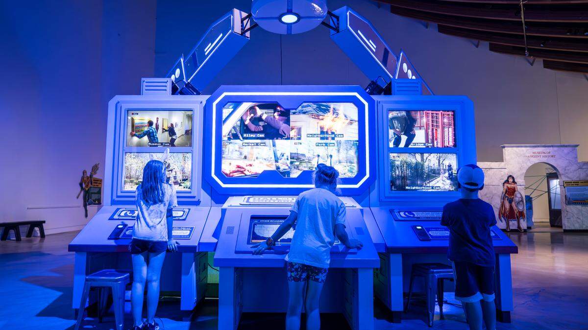 Help Superman, Batman and Wonder Woman battle crime in the never-ending fight for truth and justice in the new exhibit DC Super Heroes May 24 – Sept. 22.