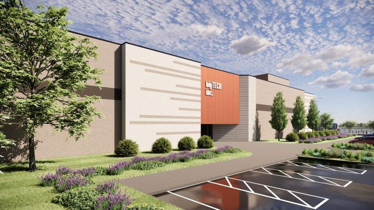 An illustration shows what the new $41 million Wichita Business Park may look like.