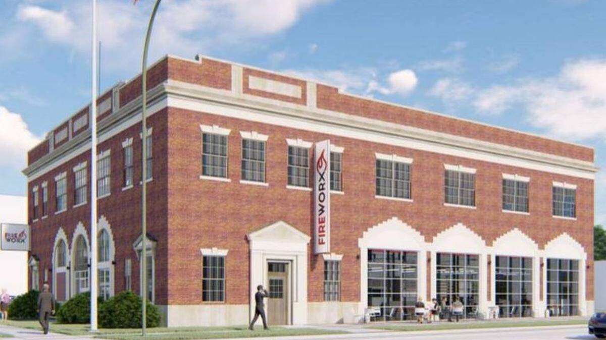 Wichita agreed to sell the old downtown fire station to developers to build FireWorx, which will offer shared-space rentals for artists and startup companies to have a place to work.