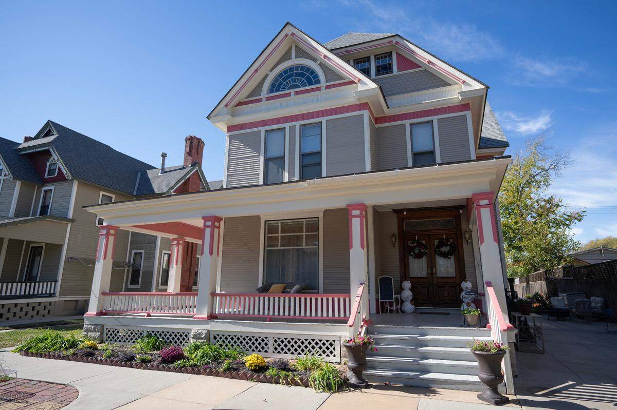 This home at 1109 N. Topeka, known as the Anawalt House, is on this weekend’s Historic Midtown Citizens Association Historic Walking Tour.
