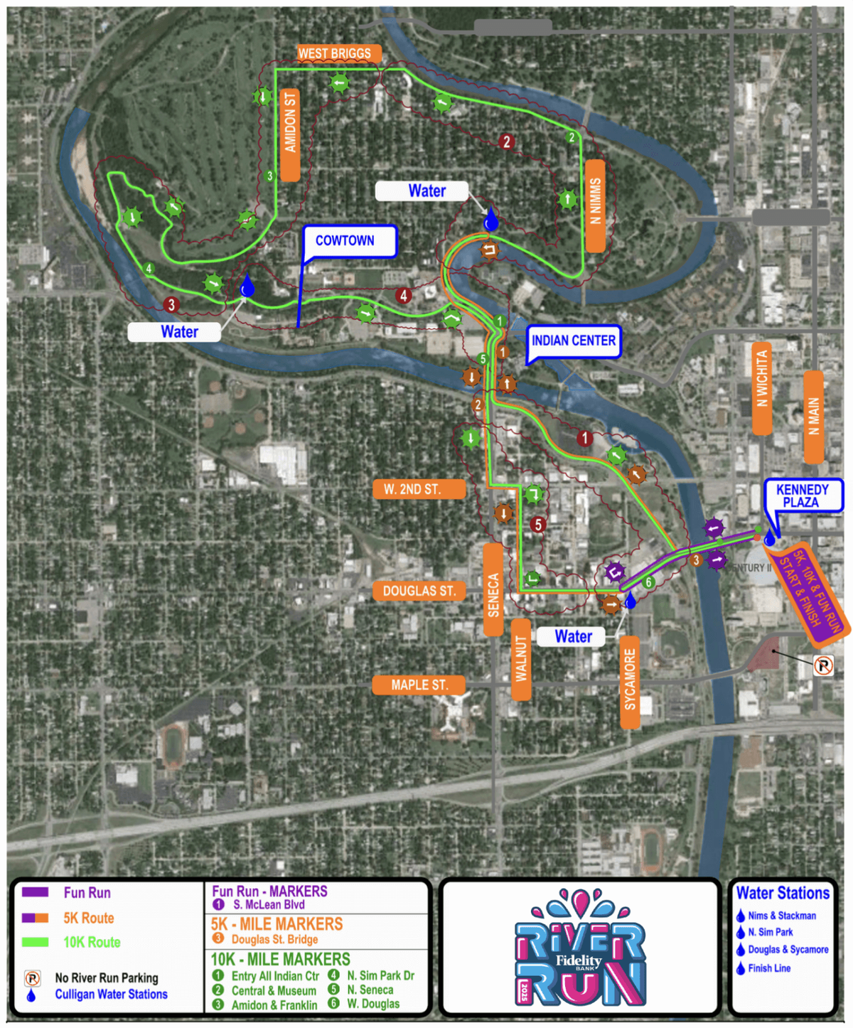 The new route for Saturdays River Run